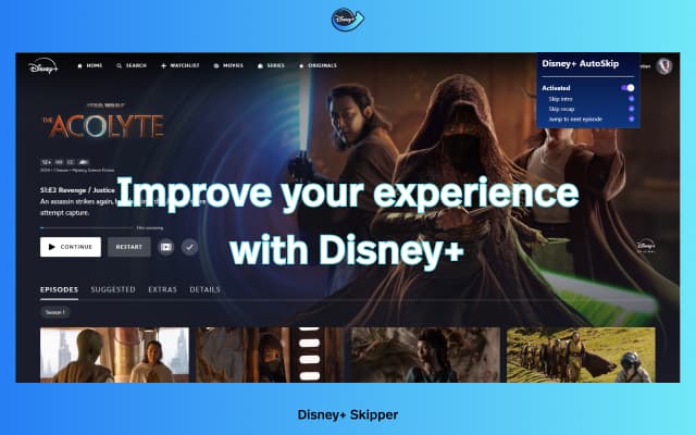 Disney+ AutoSkip - 截图 2