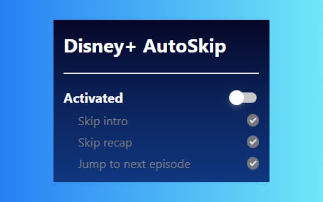 Disney+ AutoSkip - 截图 4
