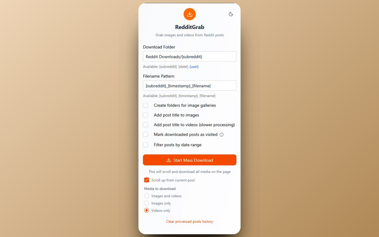 Downloader for Reddit - RedditGrab - 截图 2