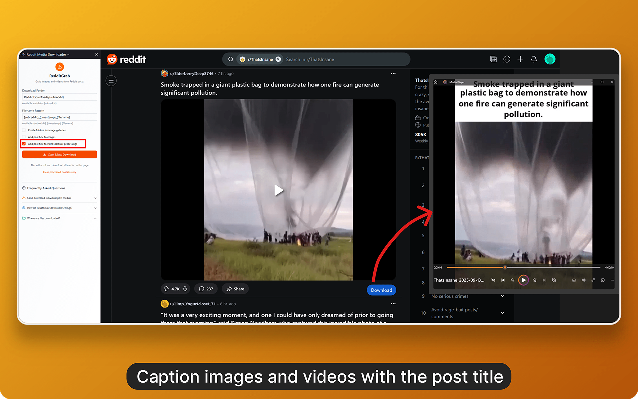 Downloader for Reddit - RedditGrab - 截图 4