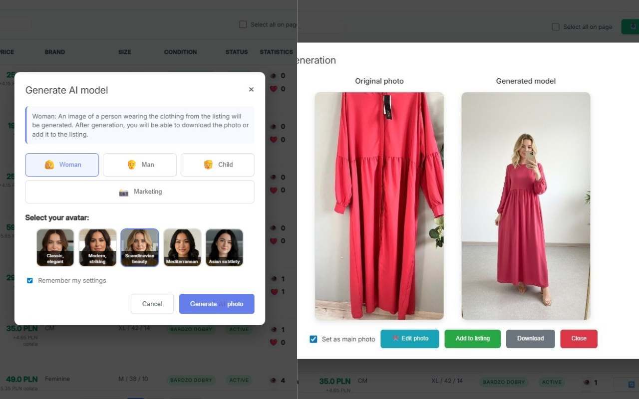 Selliqo.app - Vinted Sales Automation - 截图 5
