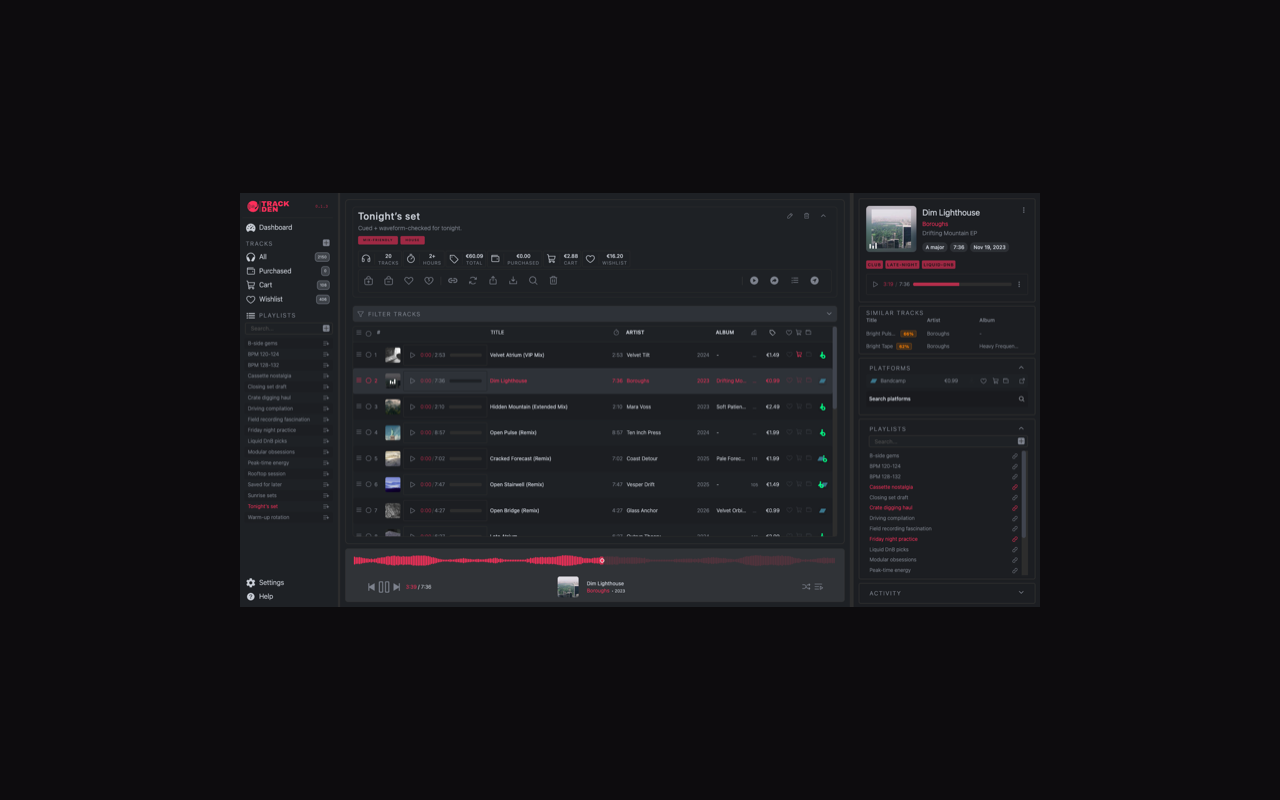TrackDen - 截图 4