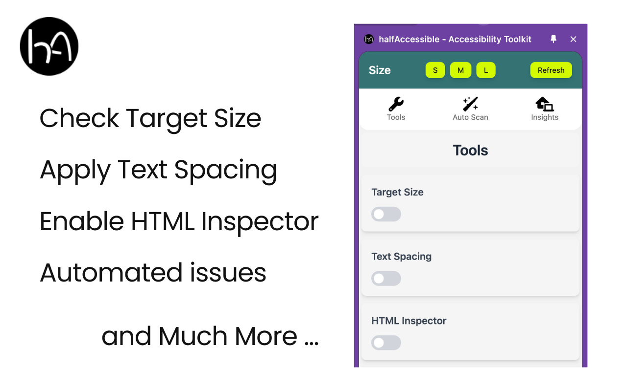 HalfAccessible - Accessibility Toolkit - 截图 3