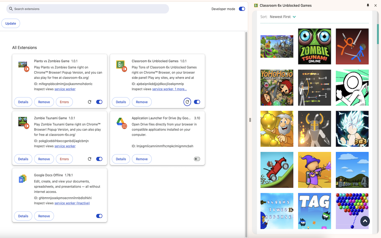 Classroom 6x Unblocked Games - 截图 2