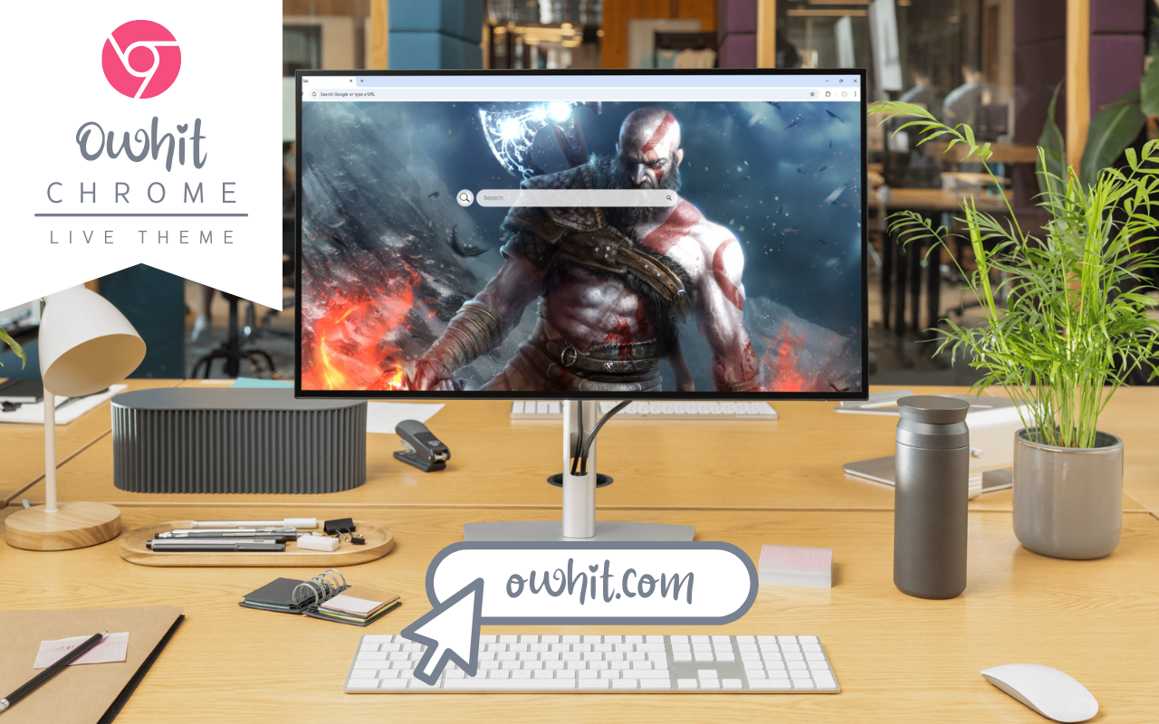 God of War Kratos: Strength and Fury in a Live Theme - 截图 3