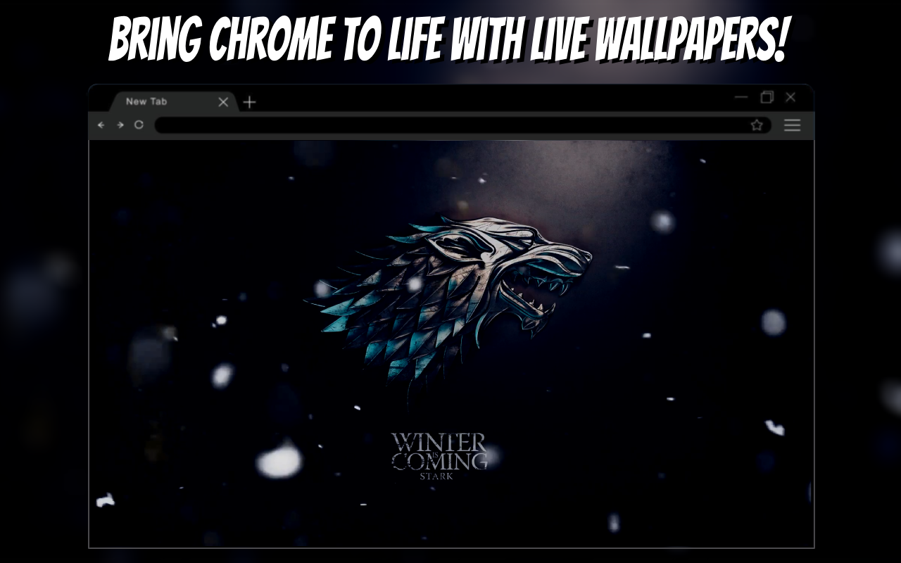 Winter Is Coming Game of Thrones Live Wallpaper - 截图 1