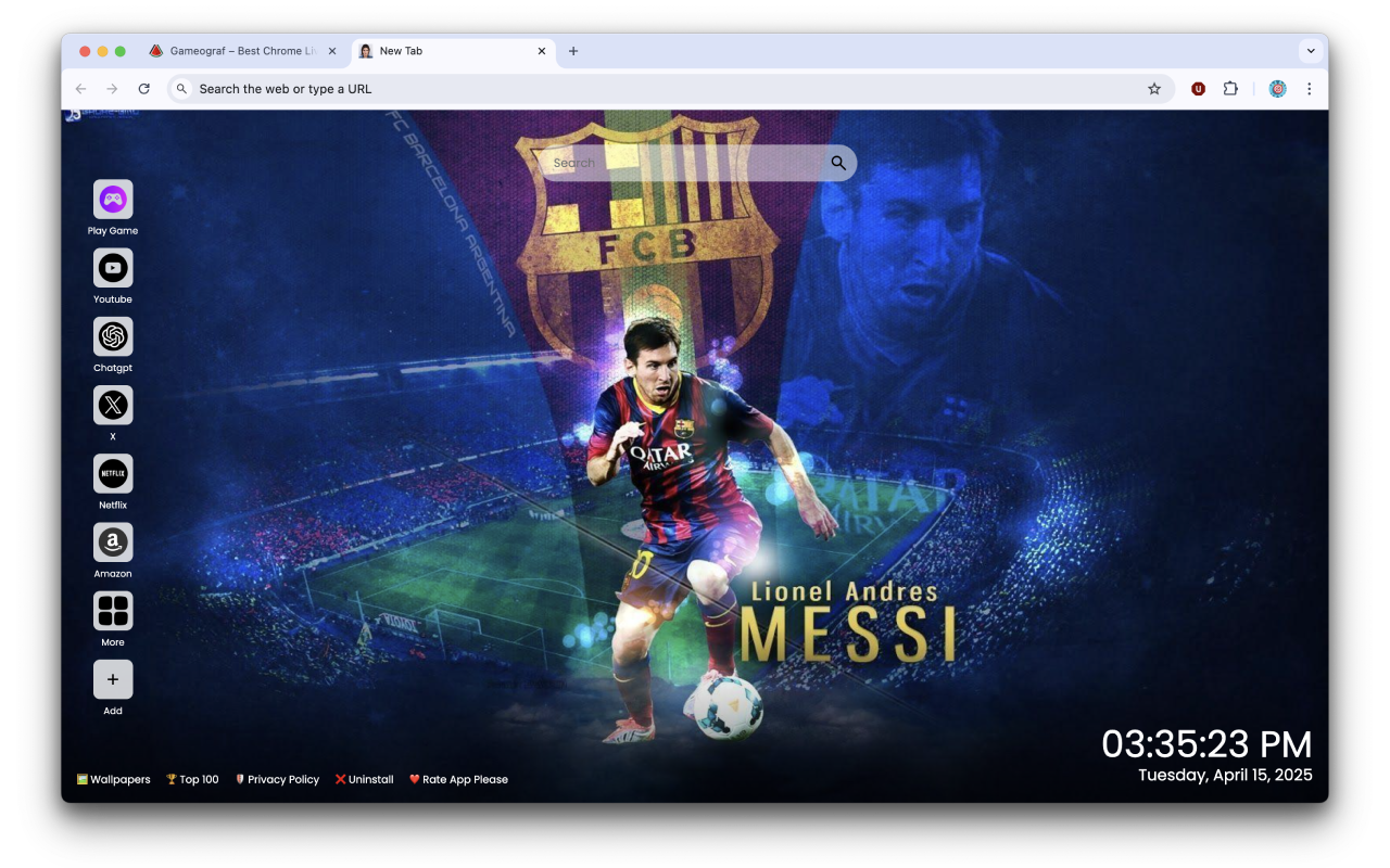 Lionel Messi Barcelona Wallpapers - 截图 1