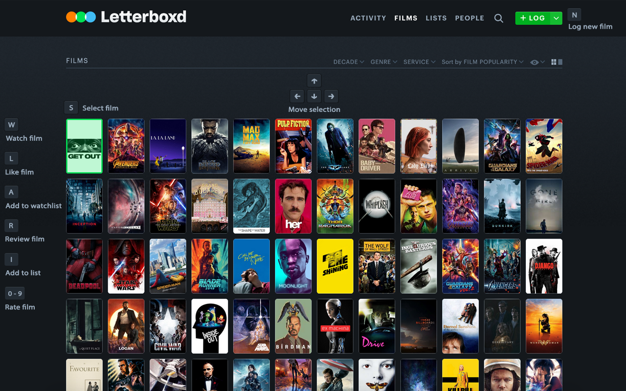 Letterboxd Shortcuts - 截图 2