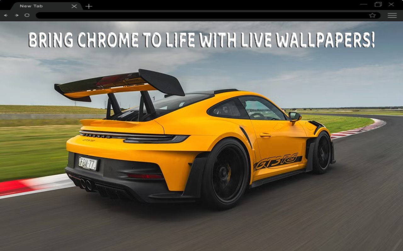 Porsche 911 GT3 RS Power live Wallpaper - 截图 3