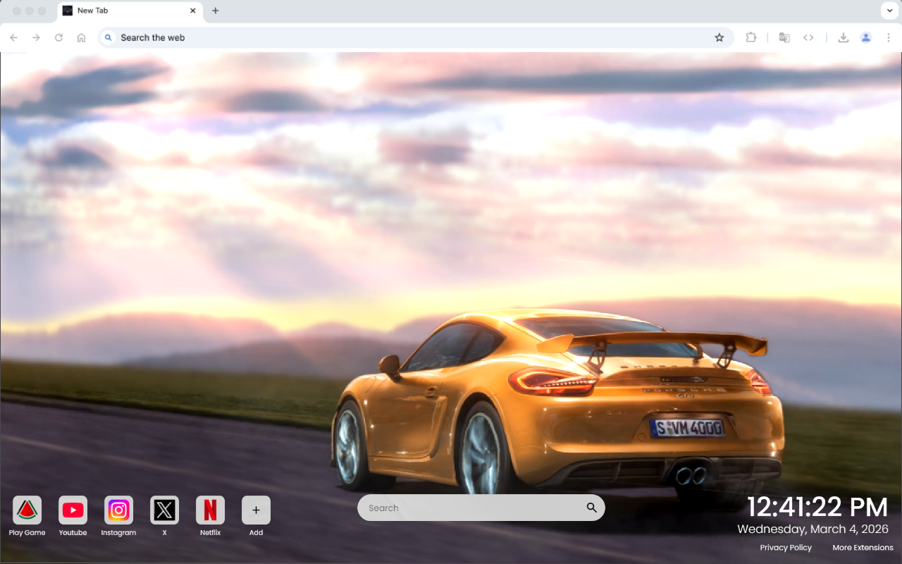 Porsche 911 GT3 RS Power live Wallpaper - 截图 4
