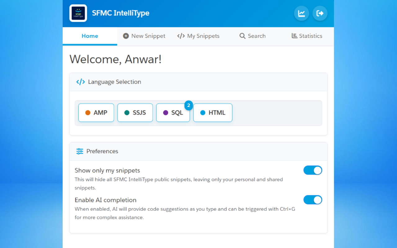 SFMC IntelliType - 截图 3