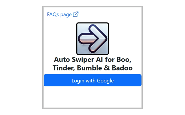 Auto Swiper AI for Boo, Tinder, Bumble & Badoo - 截图 4