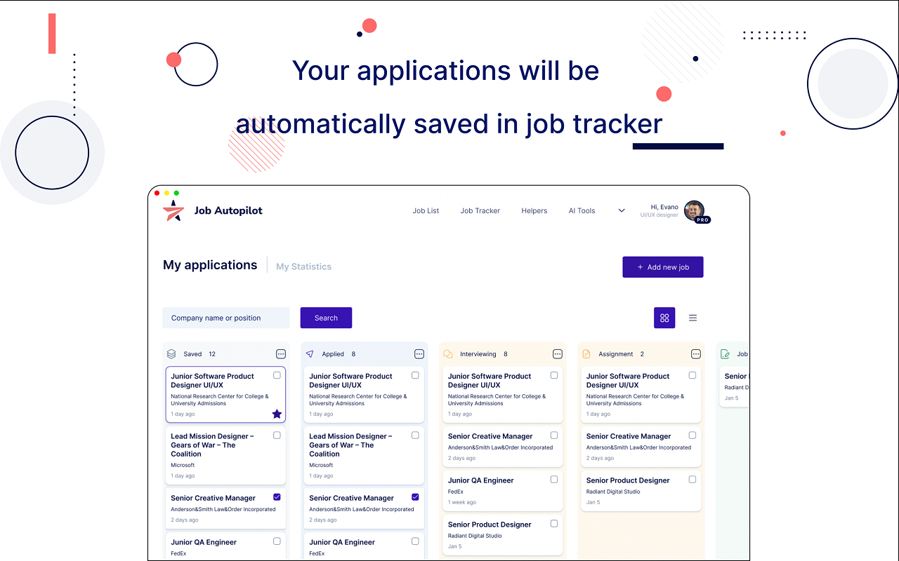 JobAutopilot - AI Resume Sender & Tracker - 截图 3