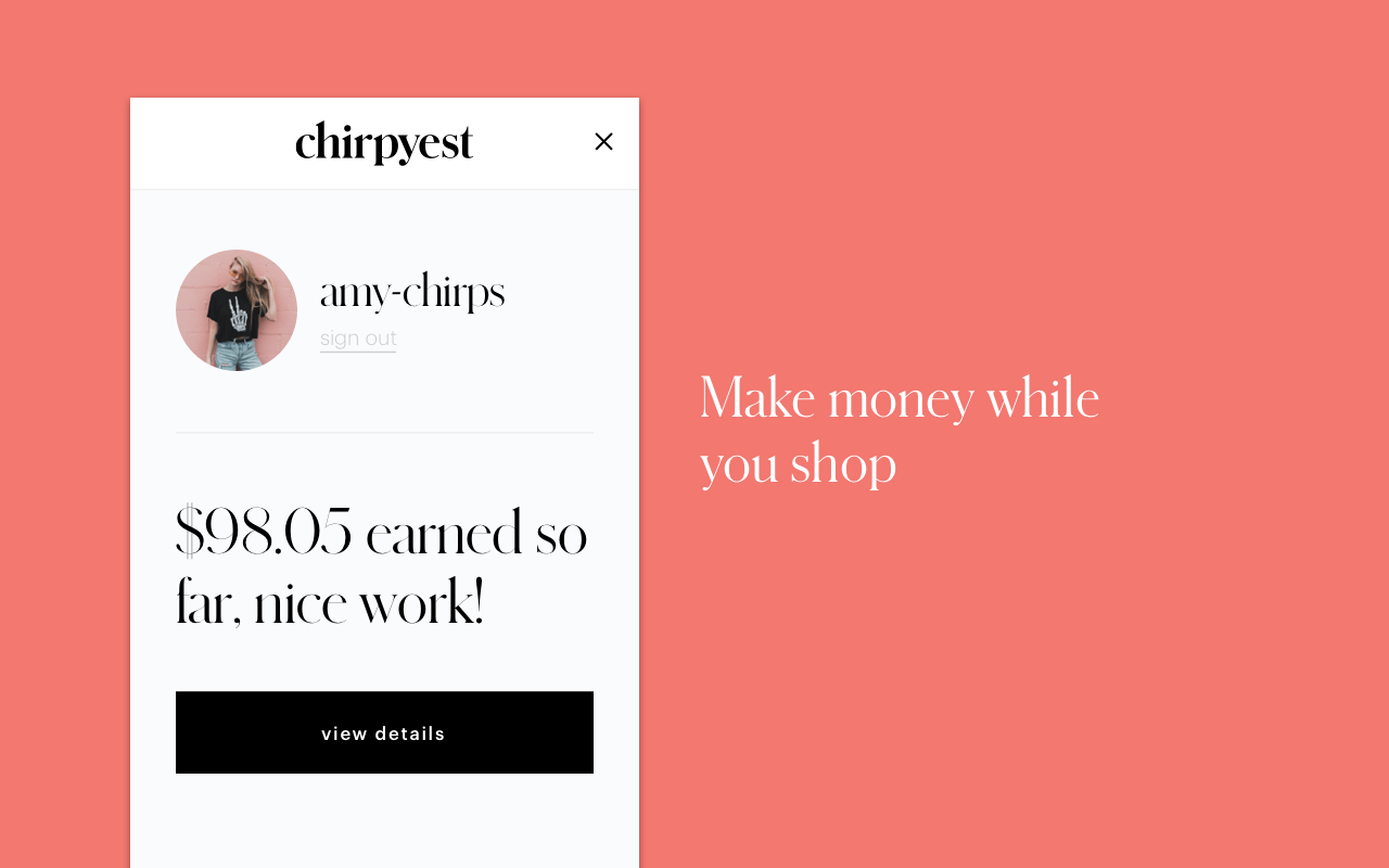 Chirpyest: Best Cash Back Shopping - 截图 4