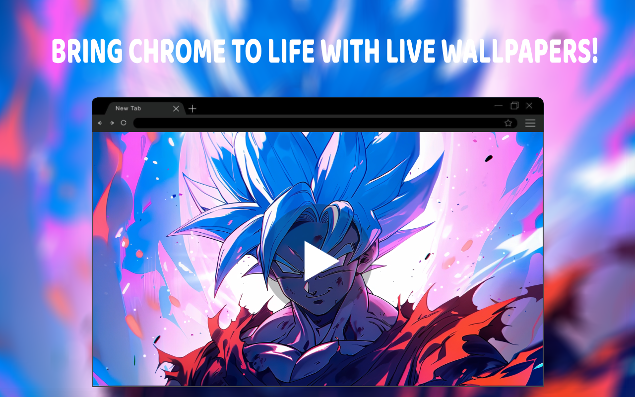 Raging Saiyan Goku Live Wallpaper - 截图 1