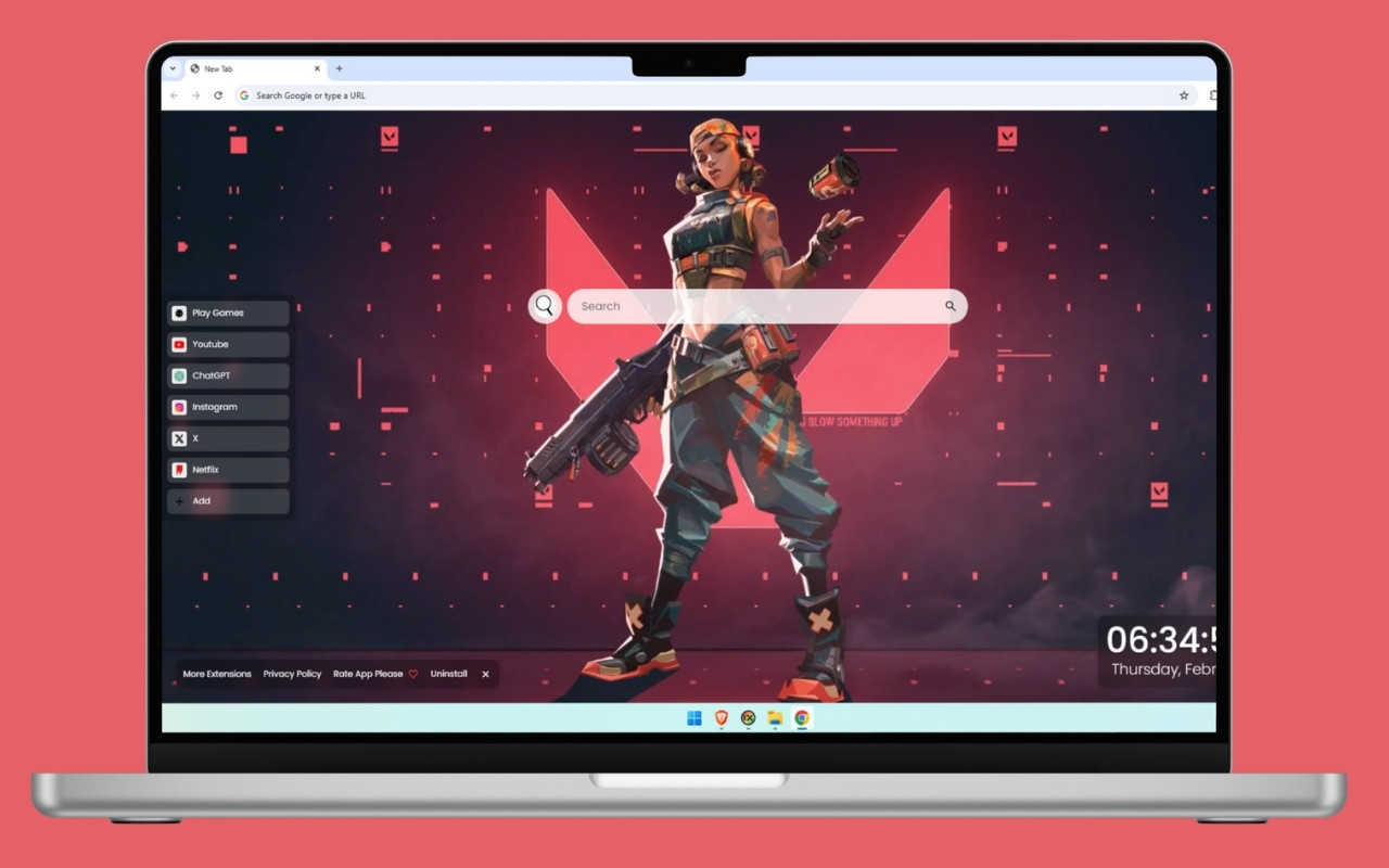 Raze Valorant Live Wallpaper - 截图 4