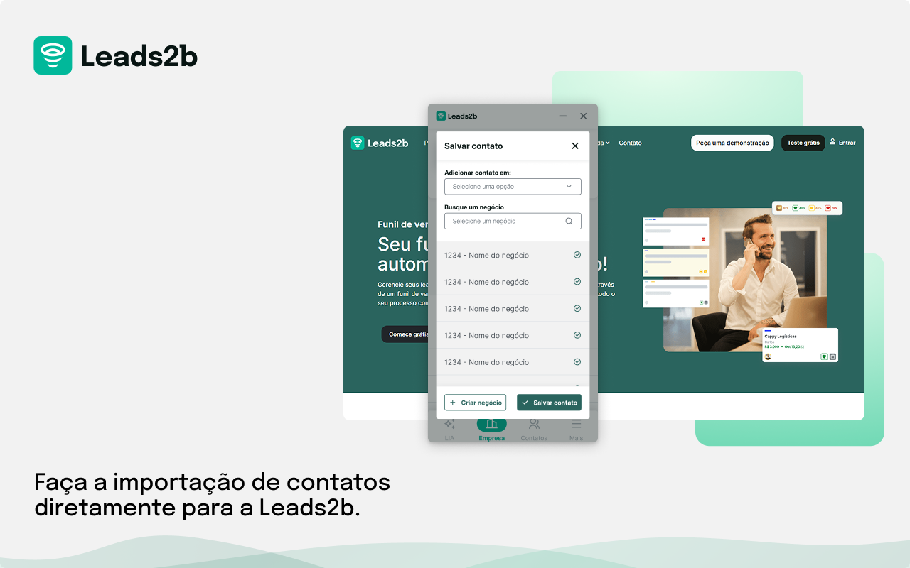 Leads2b - Busca de Contatos B2B - Stage - 截图 3