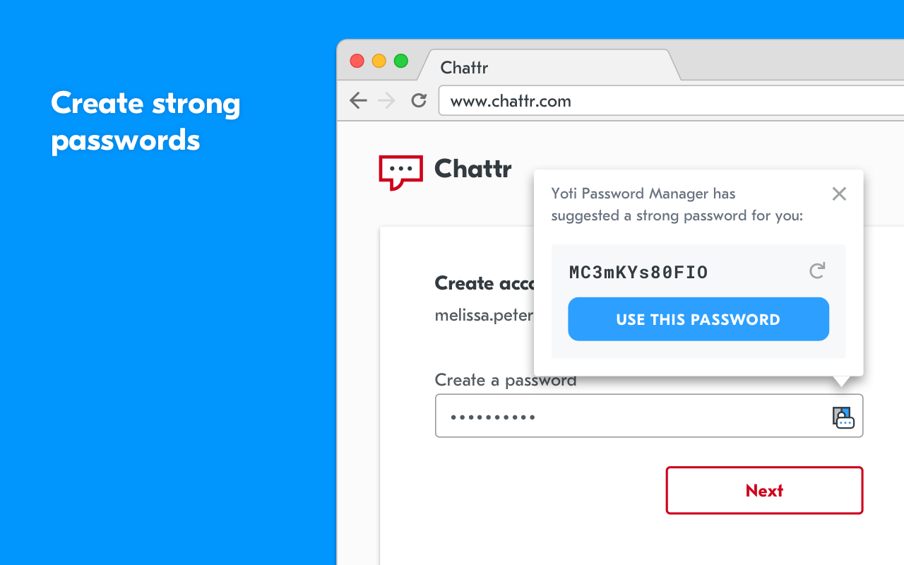 Yoti Password Manager - 截图 5