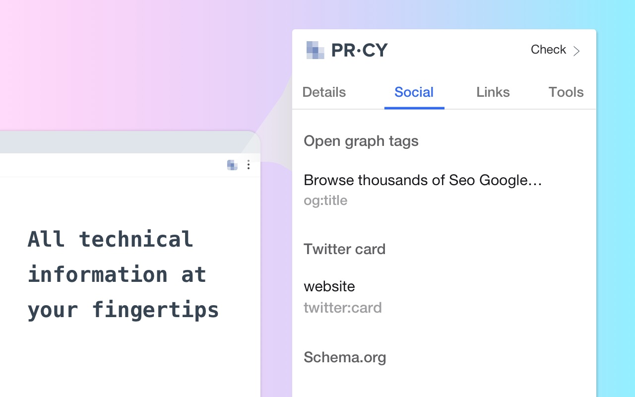 Analysis SEO & Website Checker - PR-CY - 截图 1