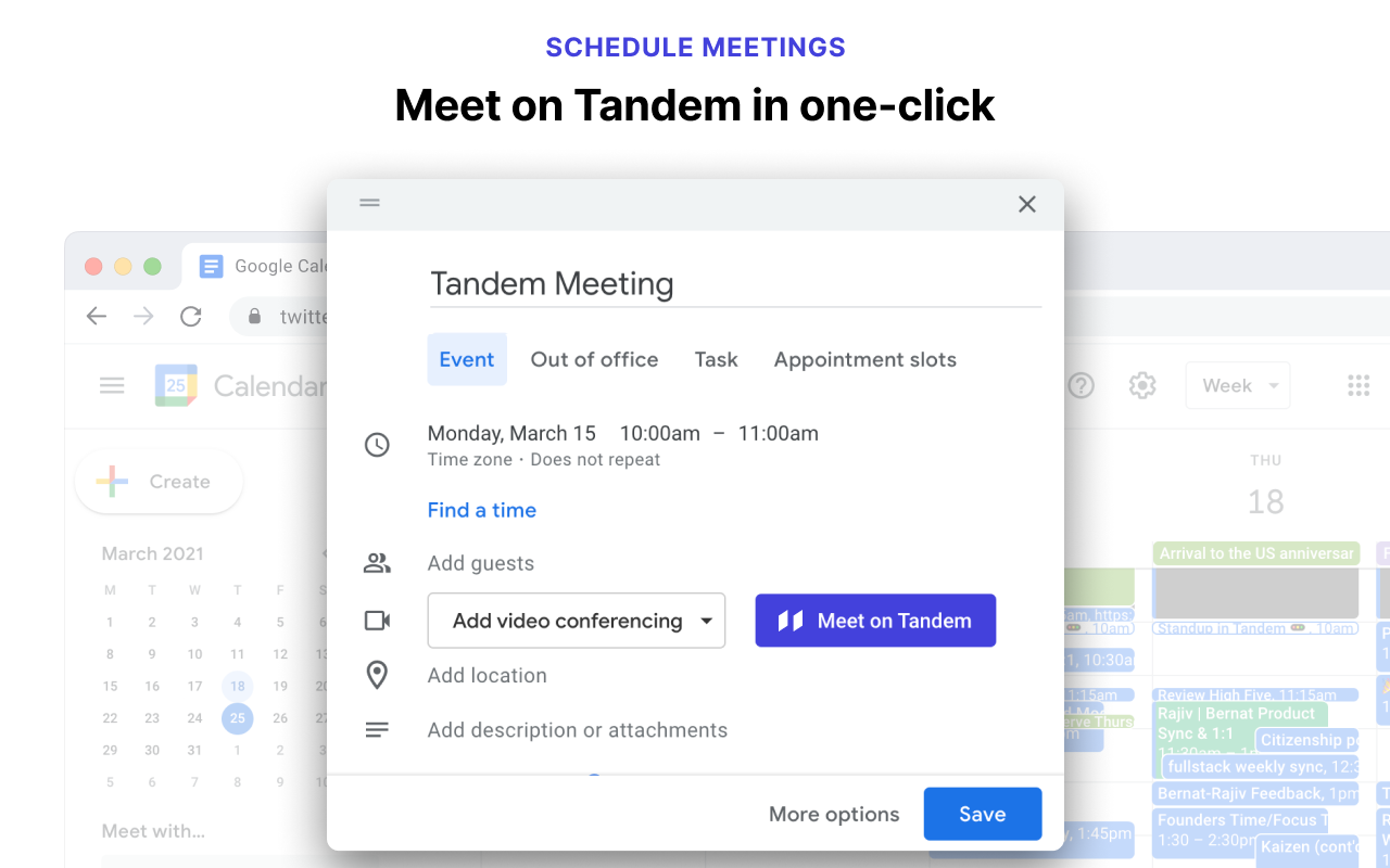 Tandem - Meet and Collaborate - 截图 1