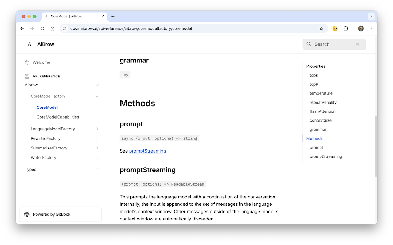 AiBrow: Local AI for your browser - 截图 1