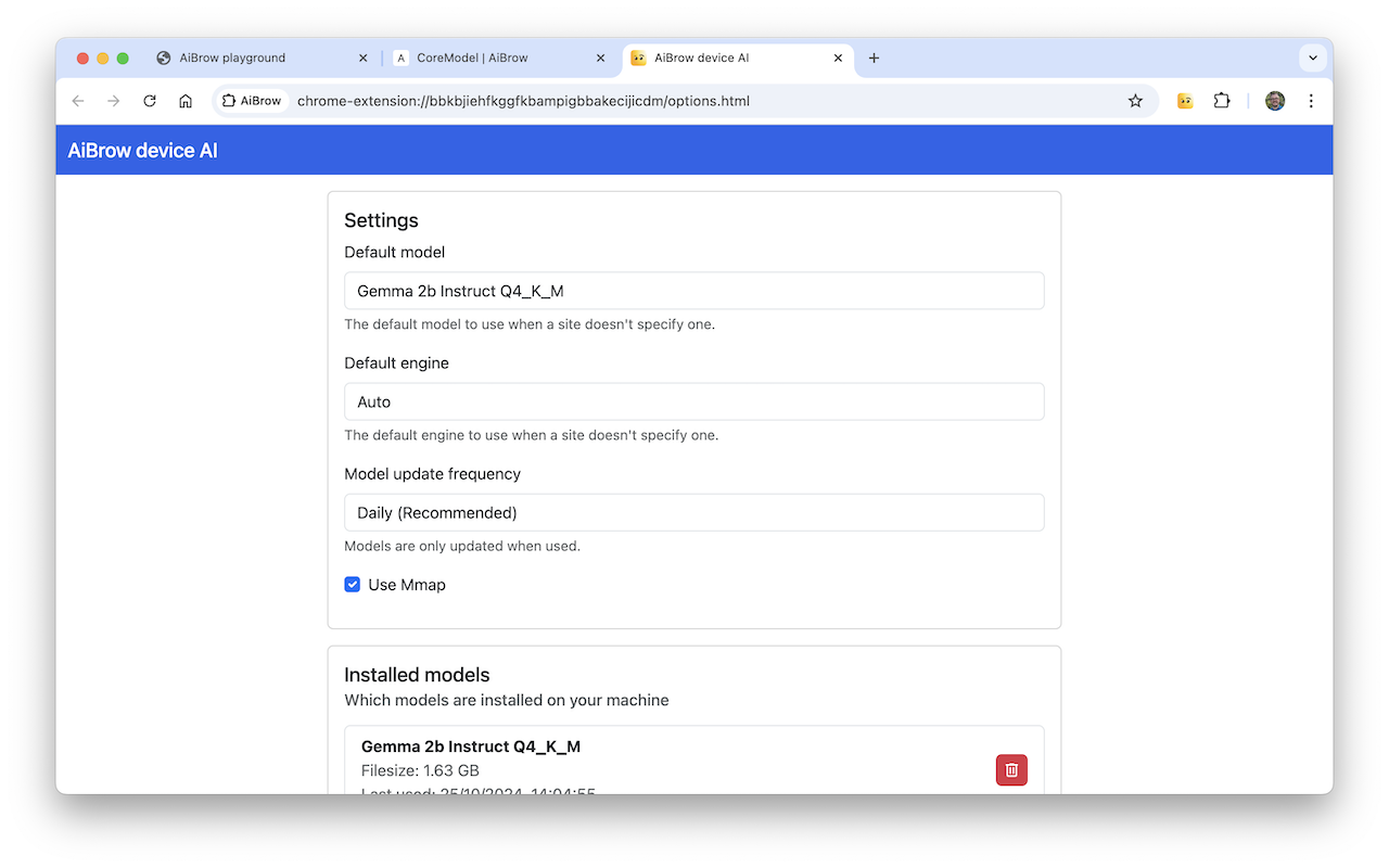AiBrow: Local AI for your browser - 截图 2