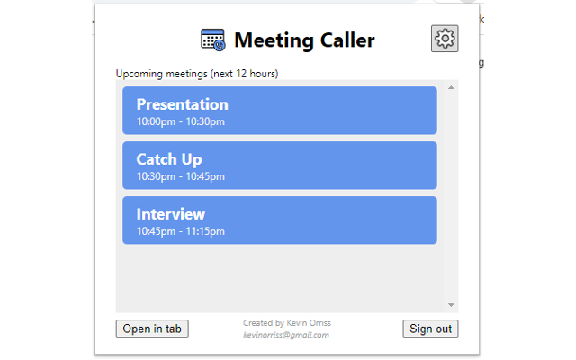 Meeting Caller - 截图 3