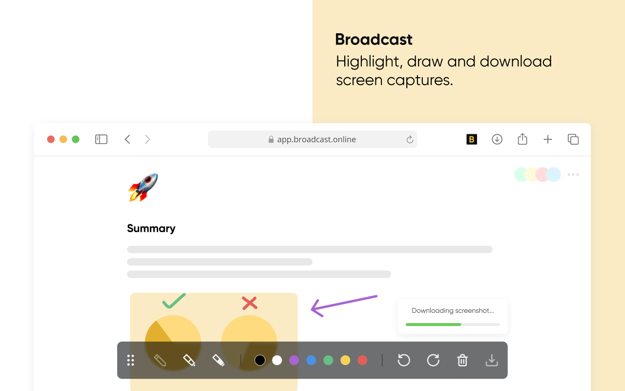 Broadcast extension - 截图 3