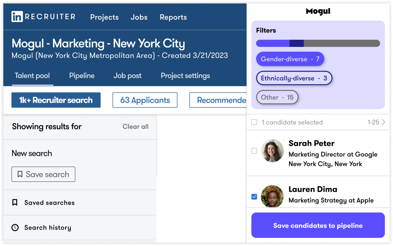 Mogul Recruiter - 截图 1