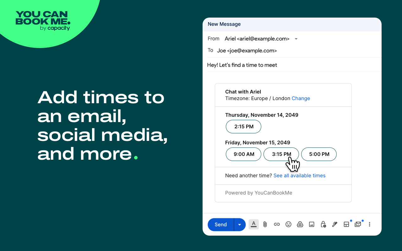 YouCanBookMe - Simplify your scheduling - 截图 4