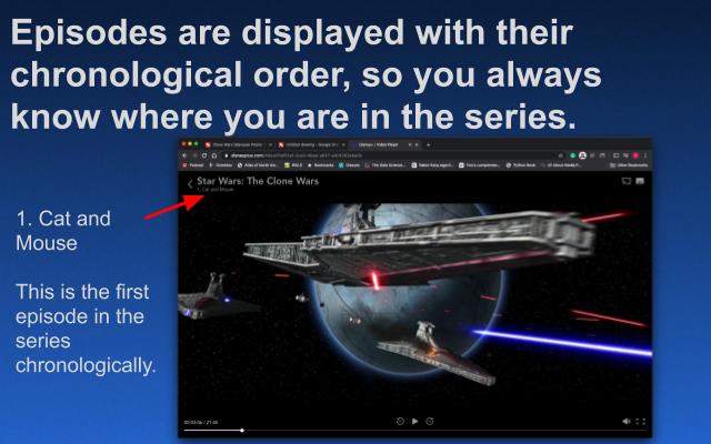 Star Wars Clone Wars Chronological Disney+ - 截图 5