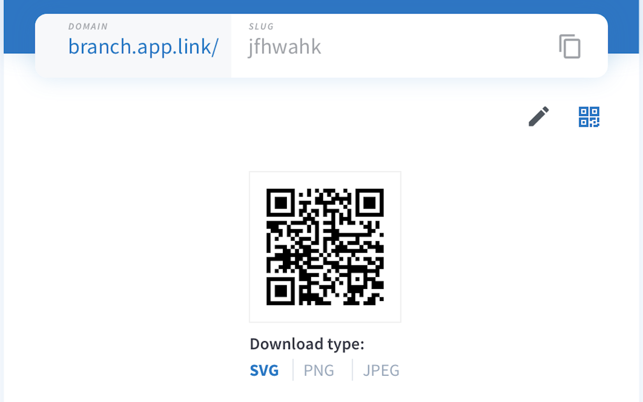 Branch Link Creator - 截图 1