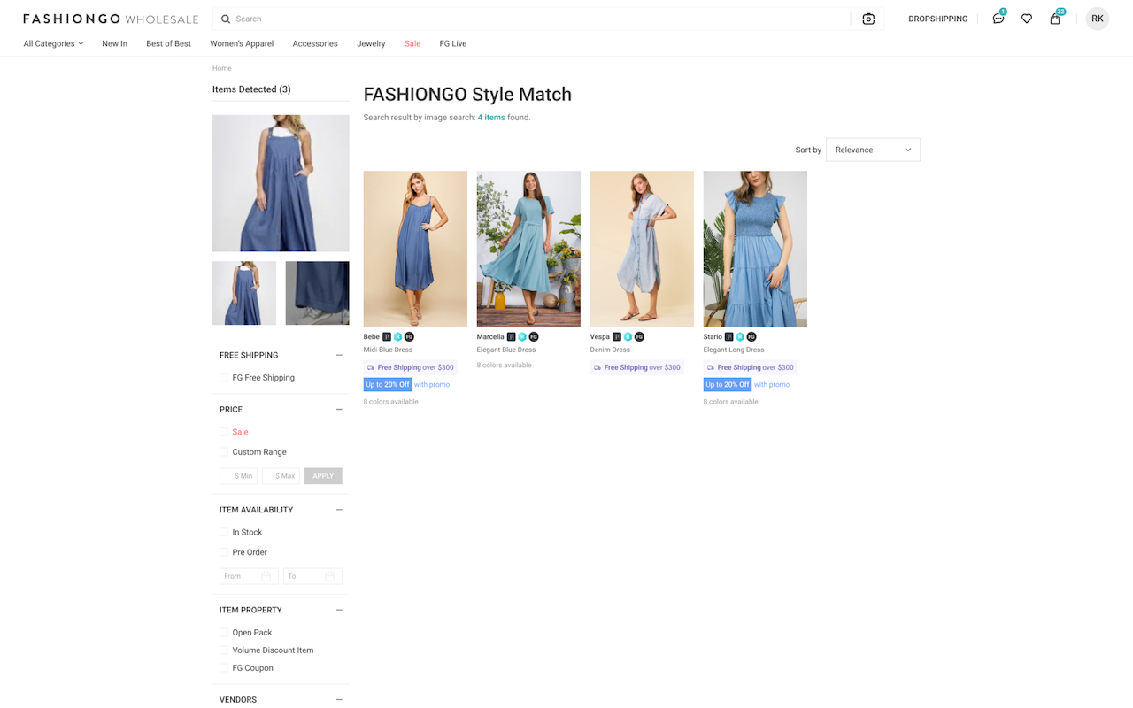 FASHIONGO Style Match+ - 截图 3