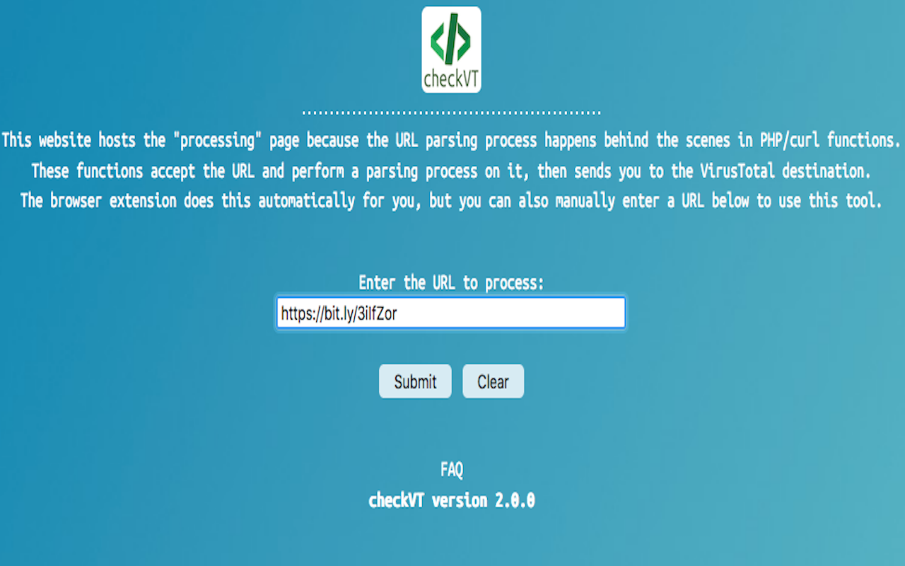checkVT - Browser Security - 截图 3