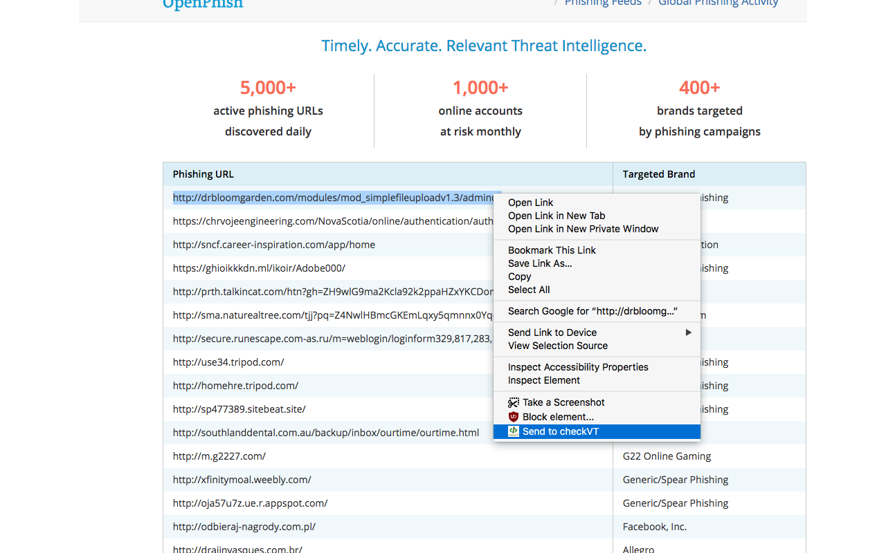 checkVT - Browser Security - 截图 5