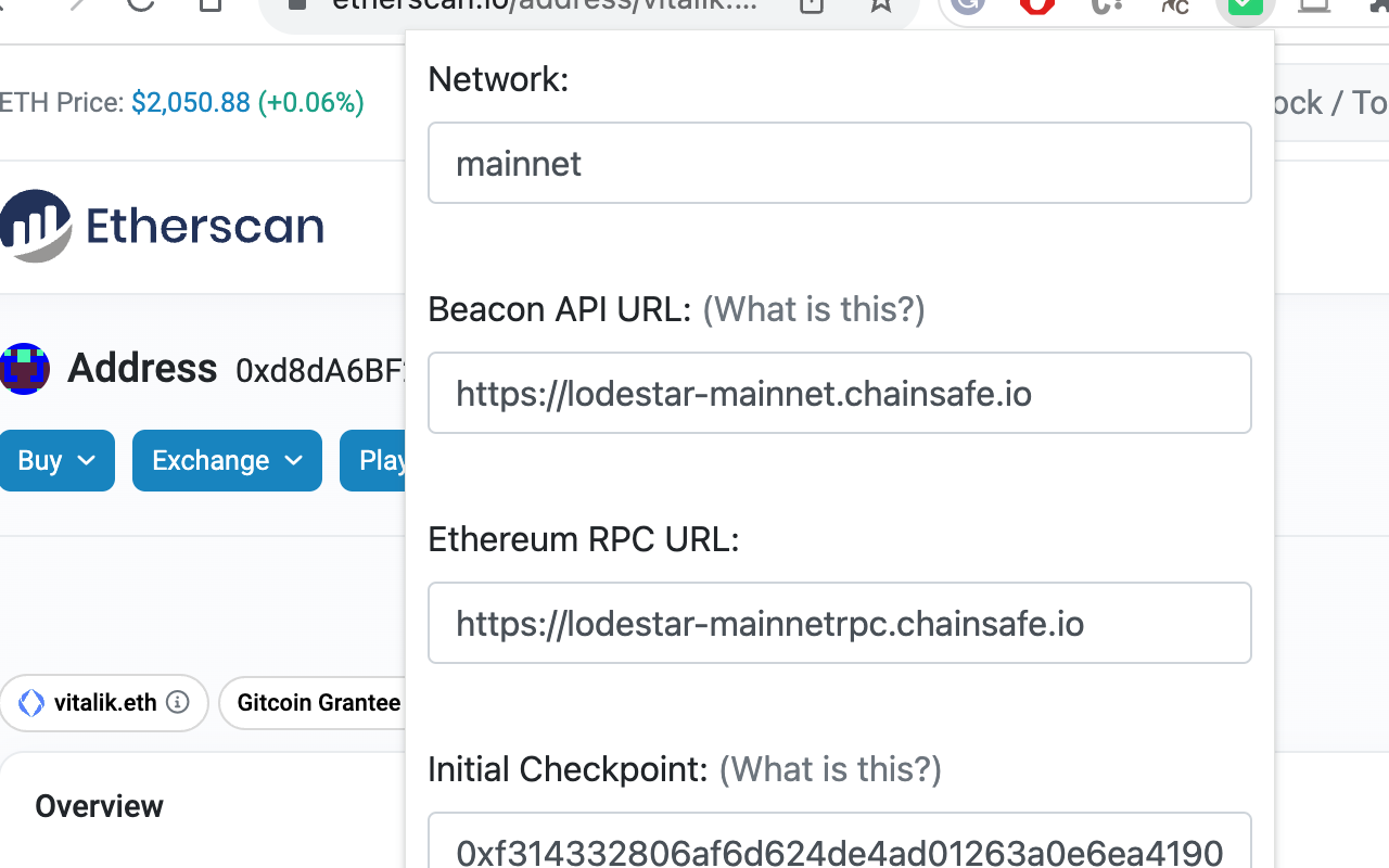Trustless Blockchain Data Verifier (Beta) - 截图 2