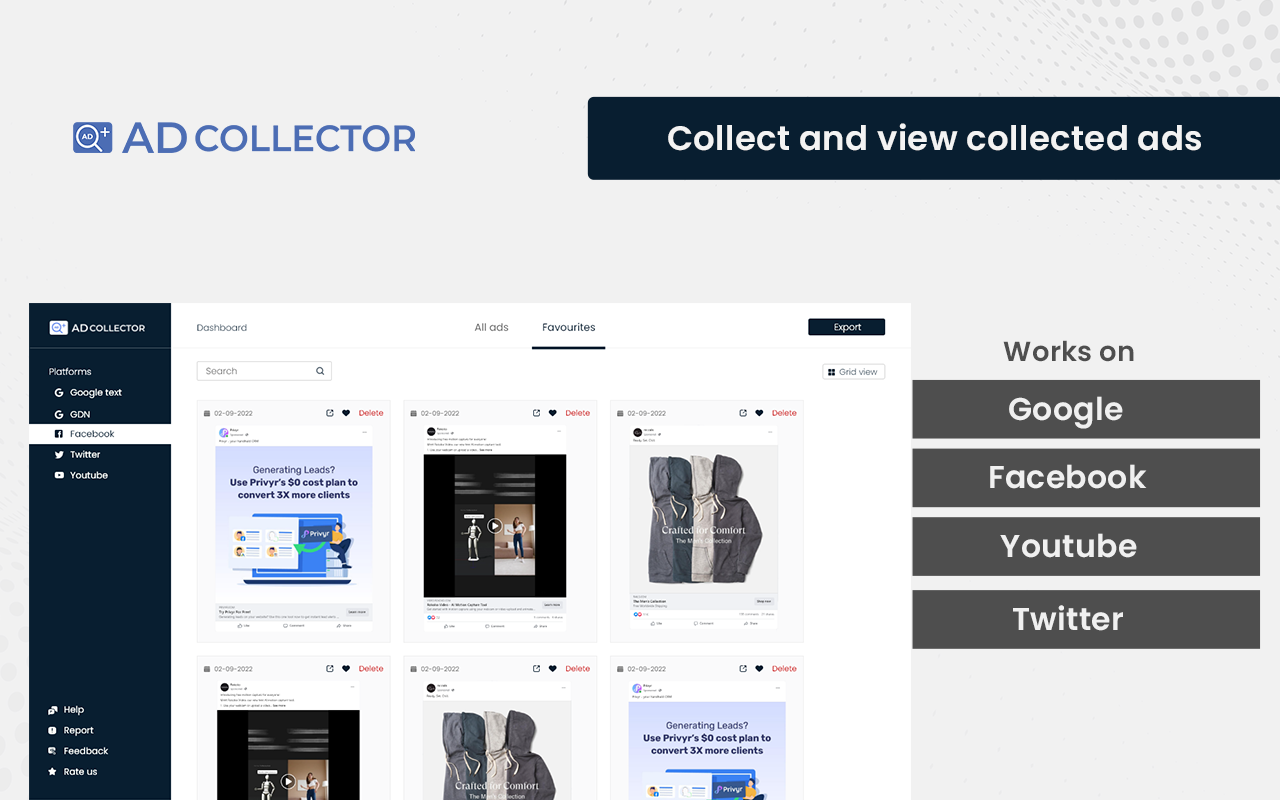 Ad collector - 截图 2