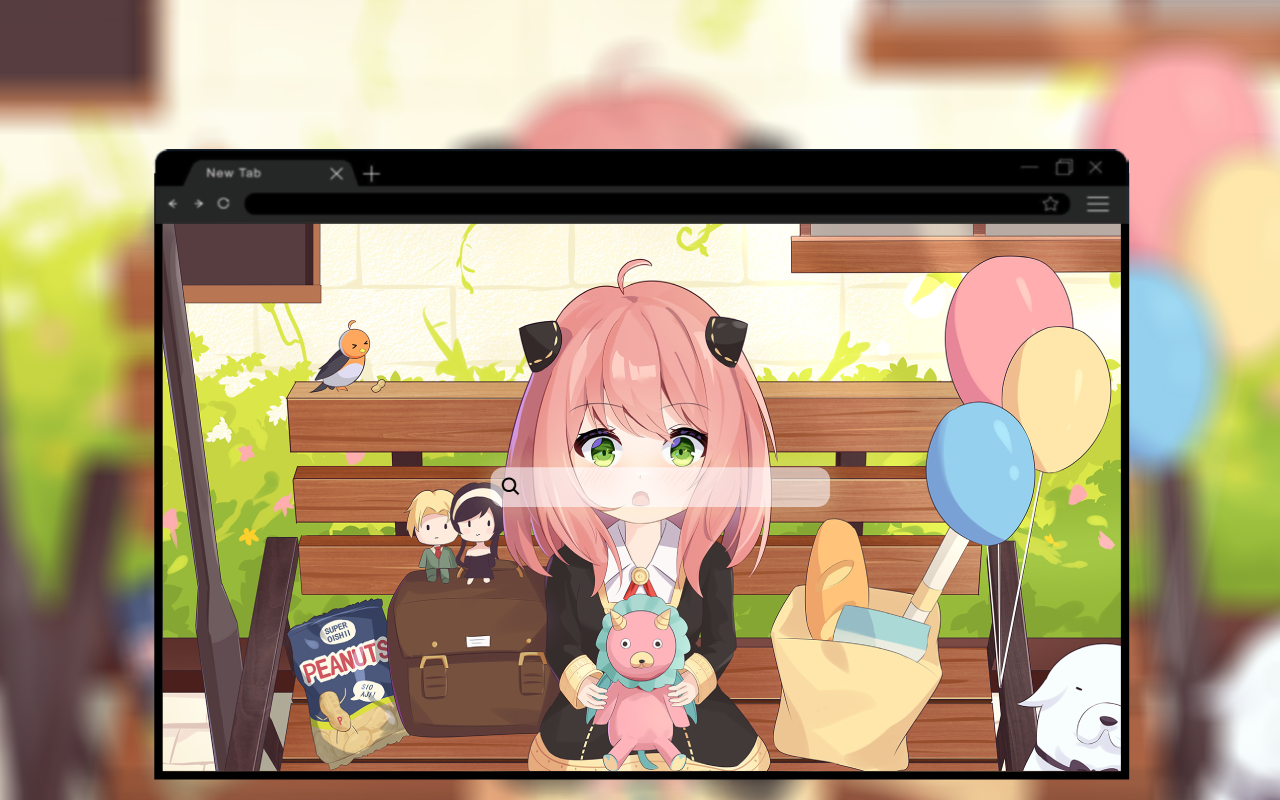 Anya Forger Wallpaper New Tab - 截图 3