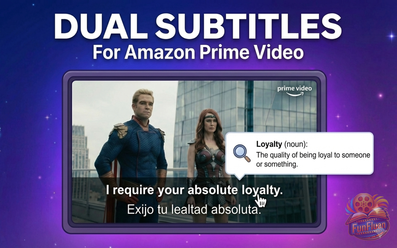 Amazon Prime Subtitles & Dictionary - 截图 5