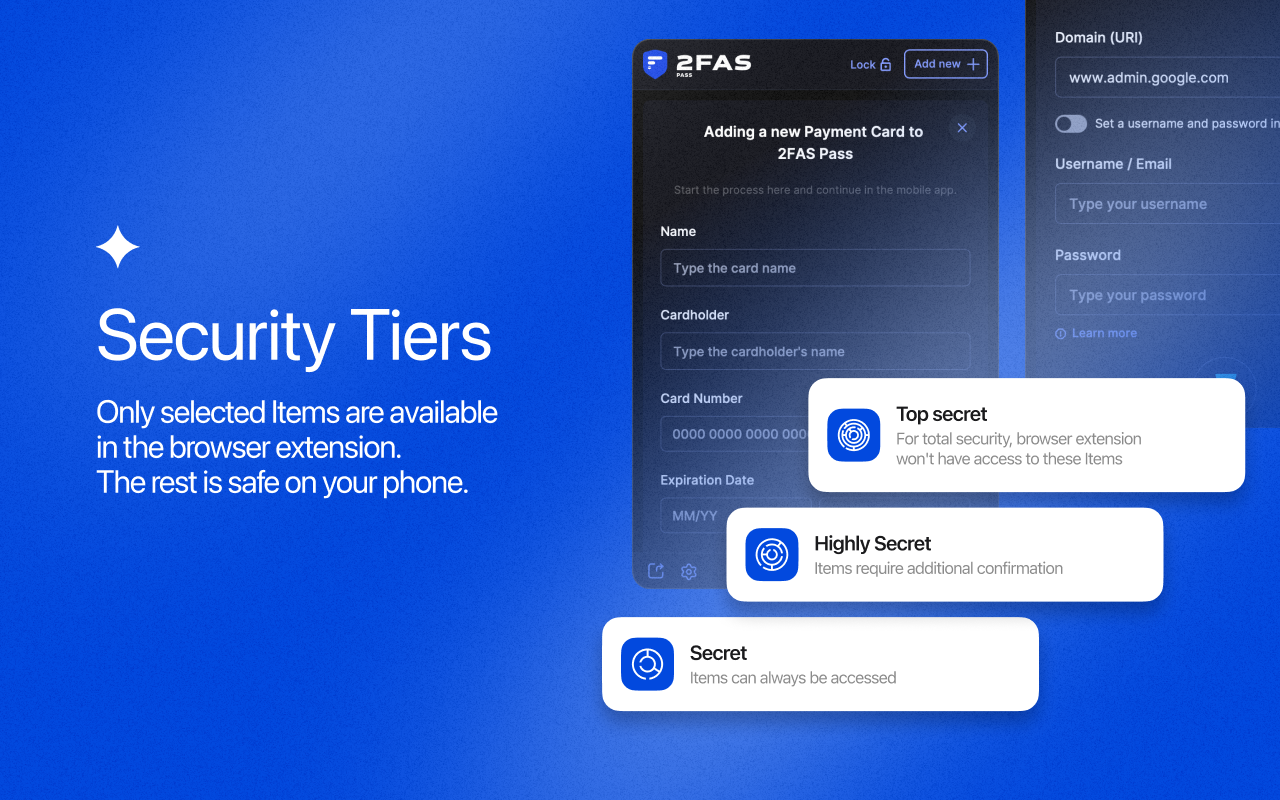 2FAS Pass Browser Extension - 截图 5