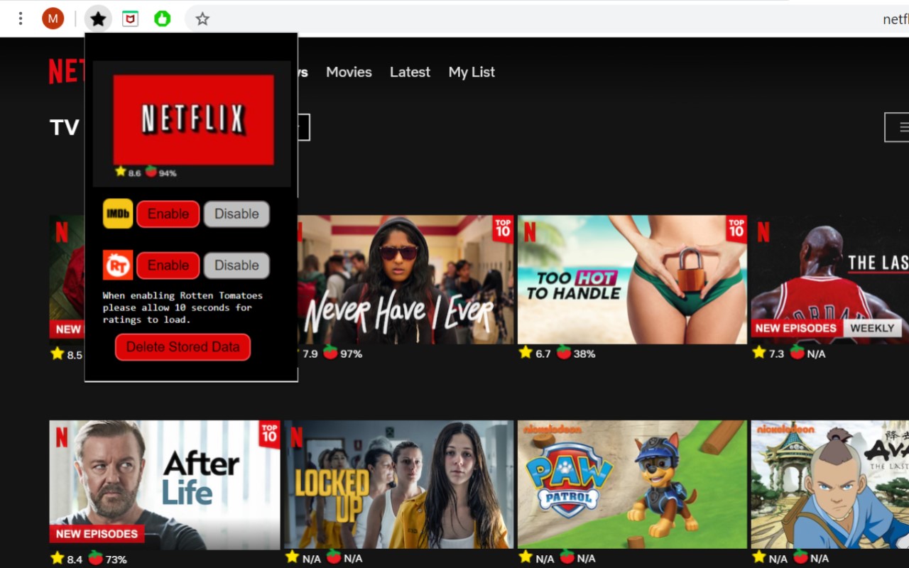 Netflix Rating - 截图 1