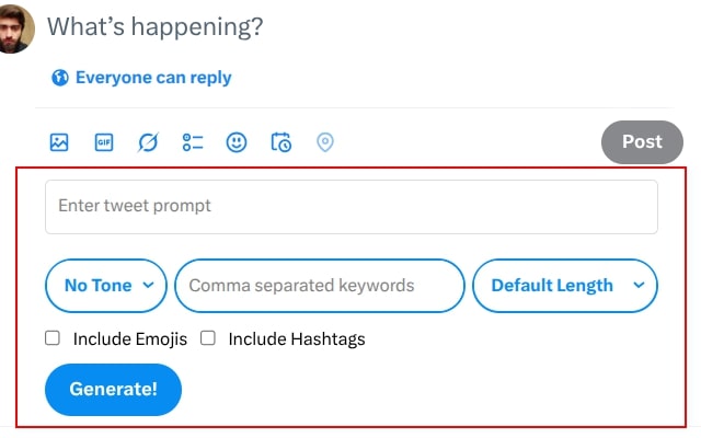 TweetStorm.ai: AI-powered Tweet Generator - 截图 4