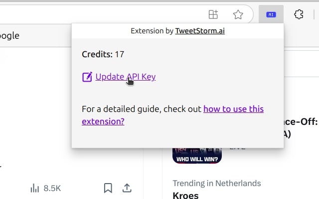 TweetStorm.ai: AI-powered Tweet Generator - 截图 5