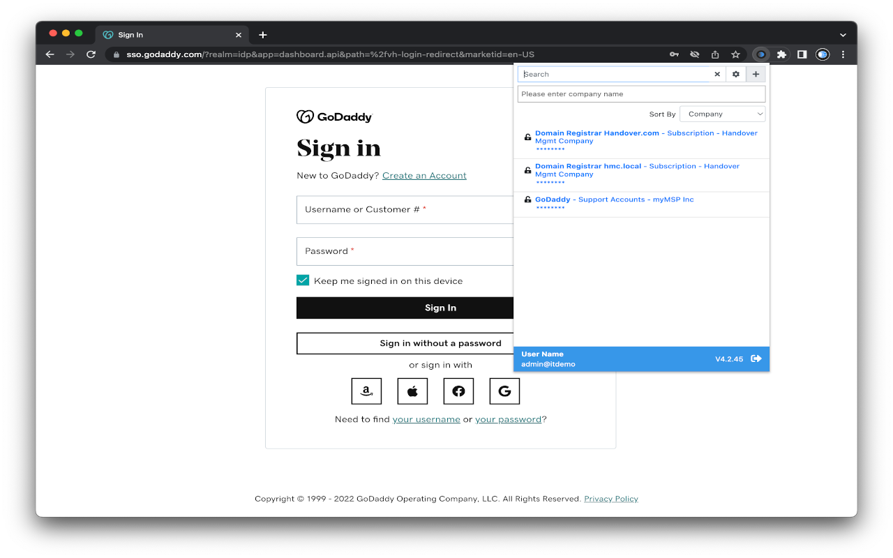 IT Portal Password Lookup - 截图 2