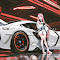 Toyota GR86 with Anime Girl Live Wallpaper