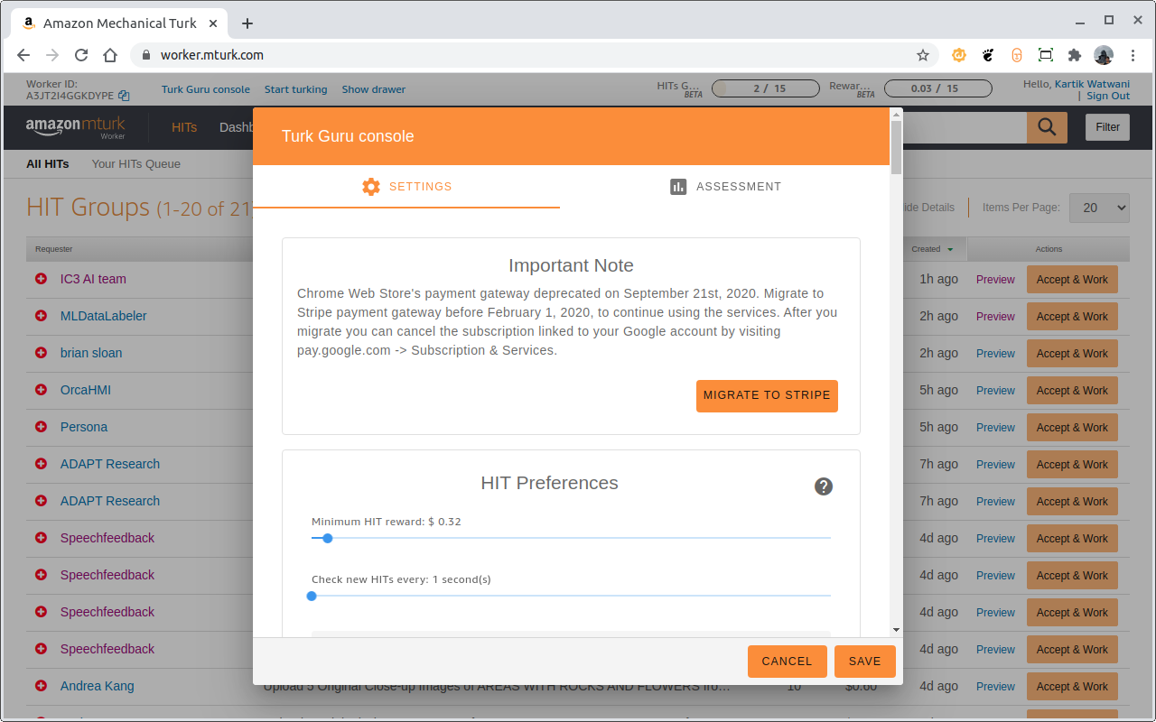 Turk Guru | For MTurk - 截图 2