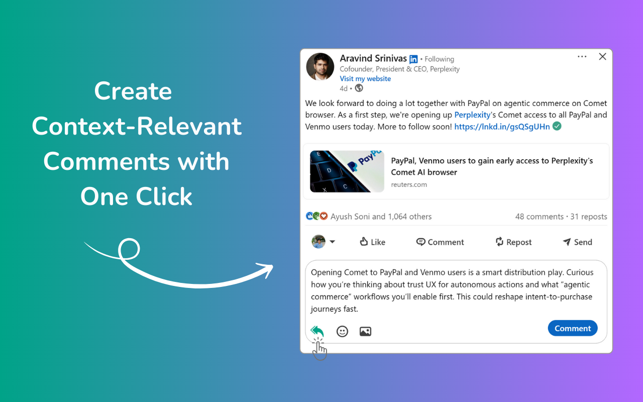 ReplyTruck - AI Assistant for LinkedIn Engagement - 截图 2
