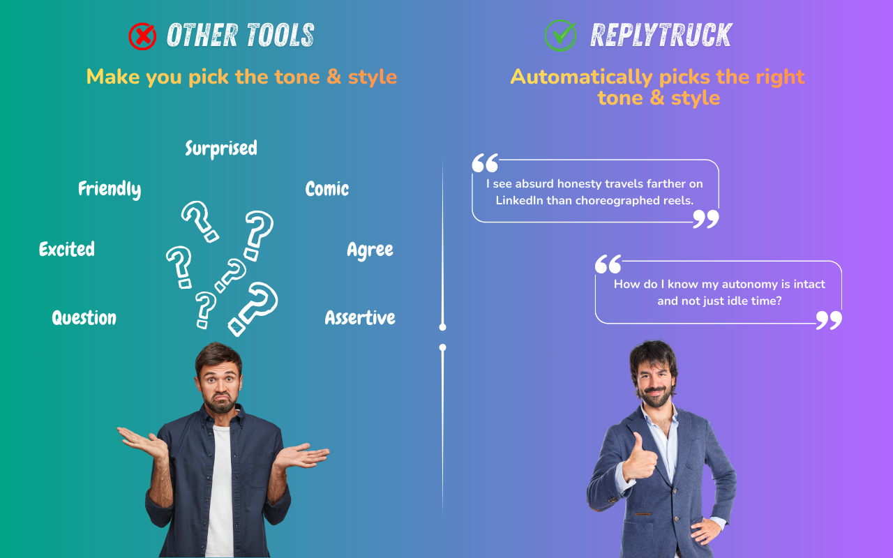 ReplyTruck - AI Assistant for LinkedIn Engagement - 截图 3