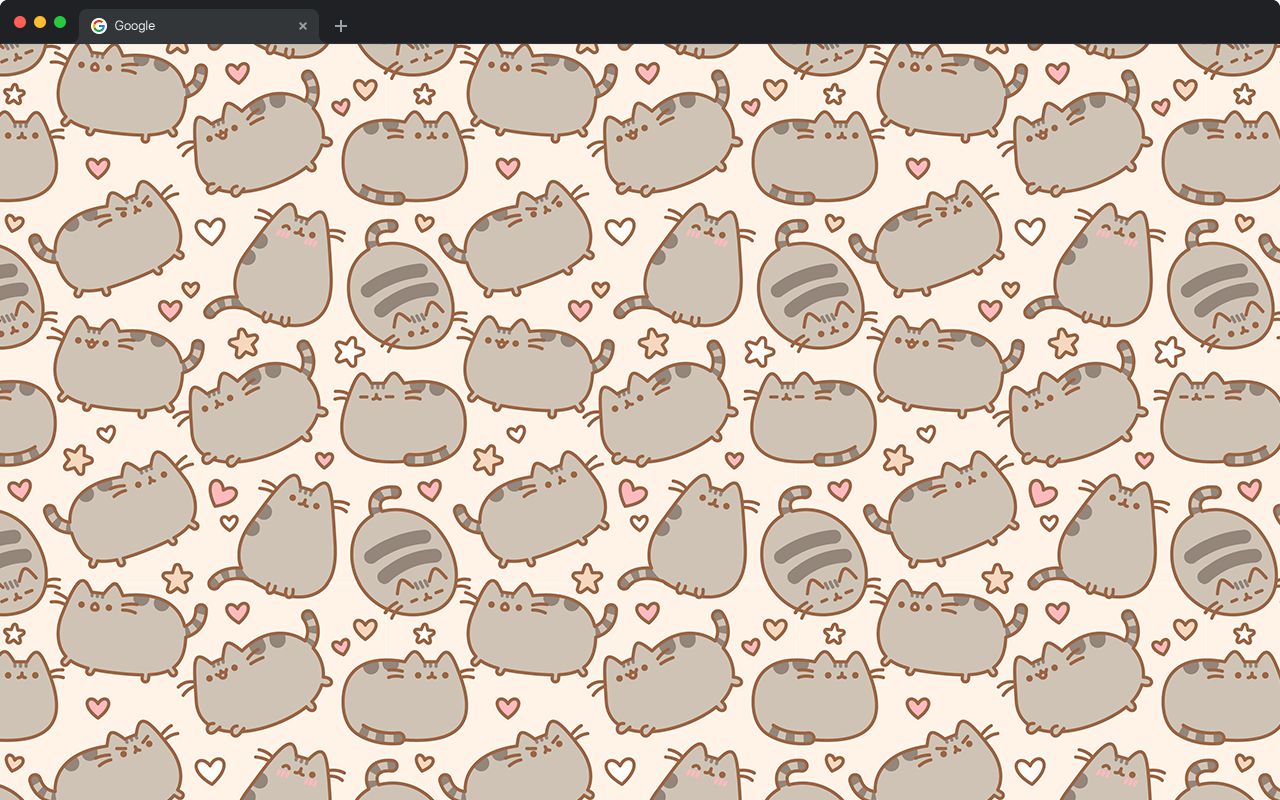 Pusheen Cat Wallpapers HD New Tab - Cute Kawaii Backgrounds - 截图 4
