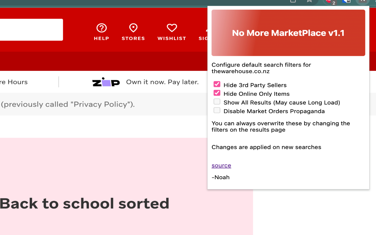 No More MarketPlace - 截图 3